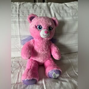 Build-A-Bear Pink and Purple Stuffed Animal